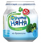 Фрутоняня Пюре капуста брокколи с 5 мес. 80 г 80 г