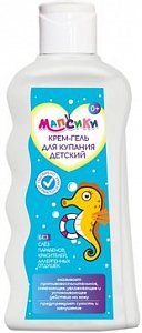 Крем-гель для купания детский Мапсики 250мл с пантенолом