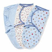 Summer Infant Конверт SwaddleMe пеленальный на липучке S M 3 шт. Спорт Summer Infant Конверт SwaddleMe пеленальный на липучке S M 3 шт. Спорт