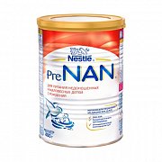 NAN Pre Молочная смесь для недоношенных детей с рождения 400 г