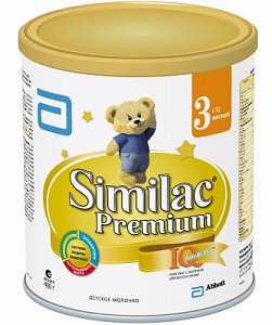 Similac Молочная смесь 3 Premium 12+ 400 г