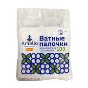 Amelia Ватные палочки 100 шт.