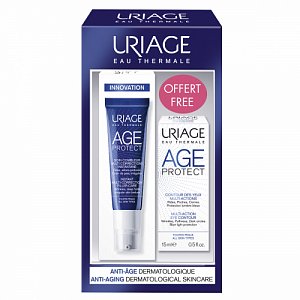 Uriage Age Protect Набор Филлер для заполнения морщин мгновенного действия 30 мл+Крем многофункциональный для кожи контура глаз 15 мл
