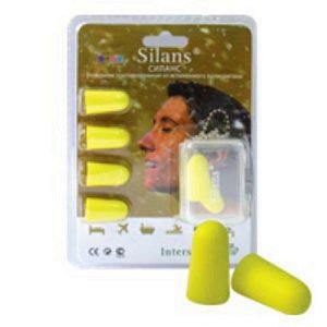 Беруши Силанс из вспененного полиуретана 6шт