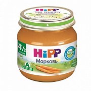 Hipp Пюре морковь моё первое Пюре с 4 мес. 80 г