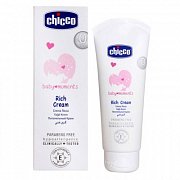 Chicco Baby Moments Крем питательный 100 мл 0м+