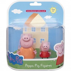 Peppa Pig Игровой набор Семья Пеппы 2 фигурки 20837