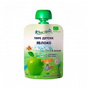 Fleur Alpine Пюре яблоко Organic в упаковке, 4 мес. 90 г Fleur Alpine Пюре яблоко Organic в упаковке, 4 мес. 90 г