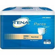 Тена Pants normal подгузники-трусы для взрослых размер L 10шт