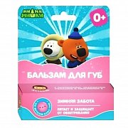 Бальзам для губ детский Зимняя забота 4,2г бабл-гам Ми-ми-мишки