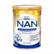 NAN Молочная смесь Антирефлюкс с рождения 400 г