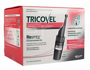 Tricovel Biogenina Лосьон для волос для женщин 3,5 мл 10 шт.