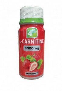 Напиток L-Карнитин шот 60 мл клубника 4Me Nutrition