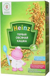 Heinz Каша Первая овсяная с 5 мес. 180 г