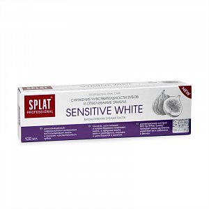 Splat Professional Зубная паста Sensitive white 100 мл