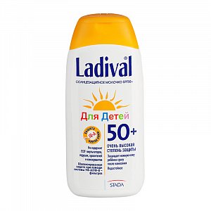 Ladival Молочко солнцезащитное для детей SPF50+ 200 мл