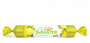 Naturetto Витамины-антиоксиданты таблетки жевательные Лимон 17 шт.