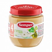 Semper Пюре Груша с 4 мес. 125 г Semper Пюре Груша с 4 мес. 125 г