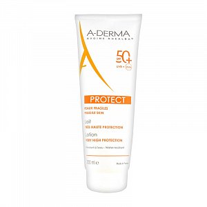 A-Derma Protect Лосьон солнцезащитный SPF50+ 250 мл