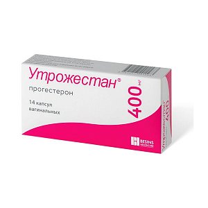 Утрожестан капсулы 400 мг 14 шт.