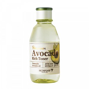 SkinFood Тоник для увлажнения и питания сухой и обветренной кожи Premium Avocado Rich Toner 180 мл