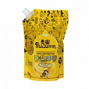 Suzume Гель для мытья овощей, фруктов, детской посуды и игрушек Сладкий лимон 420153 сменный блок 800 мл