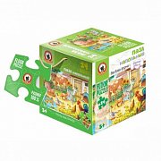 Русский стиль Пазл напольный Веселая ферма 02503