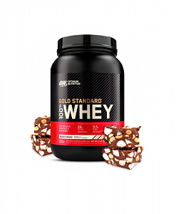 Optimum Nutrition 100% Whey Gold Standart Протеин 907/912 г Шоколадная крошка Rocky Road