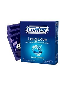 Contex Презервативы Long Love 3 шт.