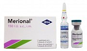 Мерионал 150ме фсг+150ме лг n1 лиофилизат для приготовления р-ра