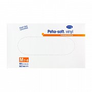 Peha-Soft Перчатки виниловые нестерильные неопудренные размер M 100 шт. (50 пар) Peha-Soft Перчатки виниловые нестерильные неопудренные размер M 100 шт. (50 пар)