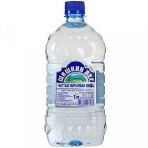 Вода Шишкин лес минеральная негазированная 1 л бутылка ПЭТ