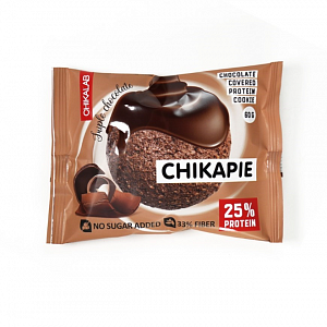 Протеиновое печенье 60г ChikaPie тройной шоколад Chikalab