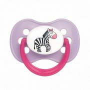 Canpol Babies Пустышка круглая латексная с 6 до 18 мес. Розовый 22 594