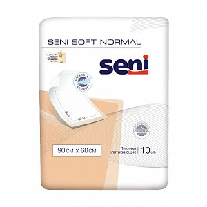 Seni Soft Normal Пелёнки для взрослых 60х90 см 10 шт.
