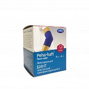 Peha-haft Бинт самофиксирующийся эластичный Синий 4 м х 6 см