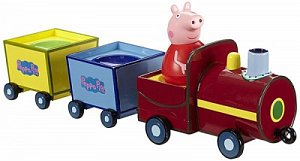 Peppa Pig Поезд Пеппы Неваляшки с фигуркой 28793 4 предмета