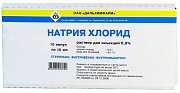Натрия хлорид раствор для инфузий 0,9% ампулы 10 мл 10 шт. ДХФП Натрия хлорид раствор для инфузий 0,9% ампулы 10 мл 10 шт. ДХФП