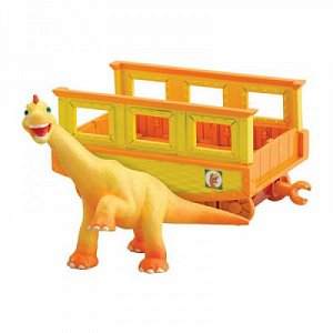 Поезд динозавров Игровой набор Нэд 6см с вагончиком T57084