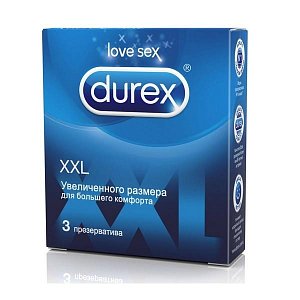 Durex Презервативы XXL 3 шт.