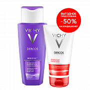 Vichy Dercos Набор шампунь Neogenic 200 мл + Кондиционер тонизирующий против выпадения волос 150 мл Vichy Dercos Набор шампунь Neogenic 200 мл + Кондиционер тонизирующий против выпадения волос 150 мл