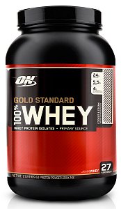 Optimum Nutrition 100% Whey Gold Standart Протеин сывороточный 837 г Печенье-крем