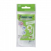 Стилкон Зубочистка с нитью Ментол 10 шт.