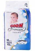 GooN Подгузники премиум 6-11 кг M 46 шт.