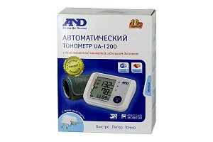 A&D Тонометр UA-1200 автоматический с адаптером