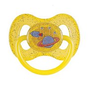 Canpol Пустышка круглая латексная Space 6-18 мес. в асcортименте 23 222