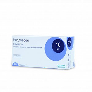 Нооджерон таблетки покрытые пленочной оболочкой 10 мг 60 шт.