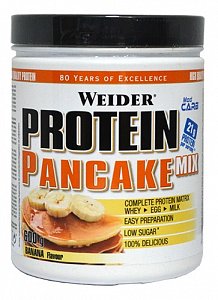 Weider Protein Порошок для приготовления блинов со вкусом банана 600 г