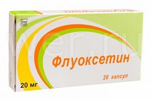 Флуоксетин капсулы 20 мг 20 шт. Производство медикаментов