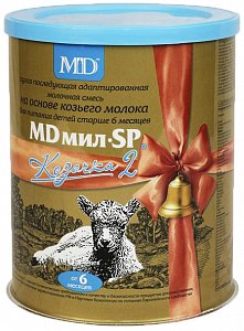 MD Мил SP Молочная смесь Козочка 2 6-12 мес. 400 г